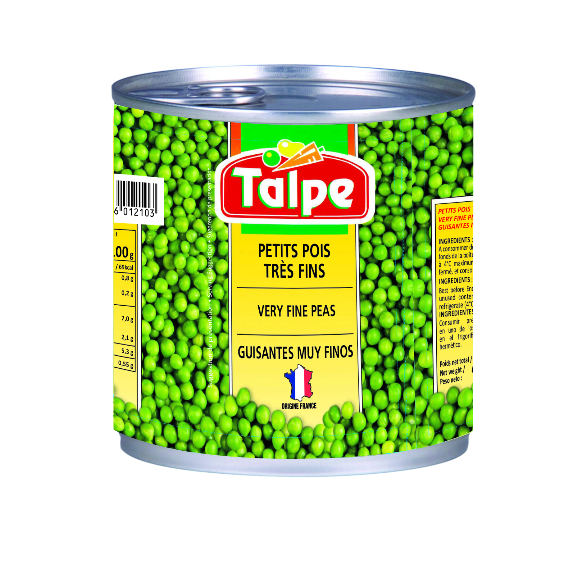Talpe Petits Pois 